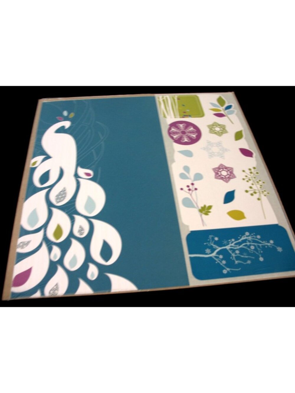 Creative Memories 12x12 Reflections Autumn/ Additions Pack Paper, Mats, Stickers